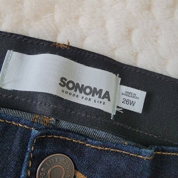 Sonoma Plus Size Bootcut Jeans Women's Size 26W #777 - Picture 2 of 6